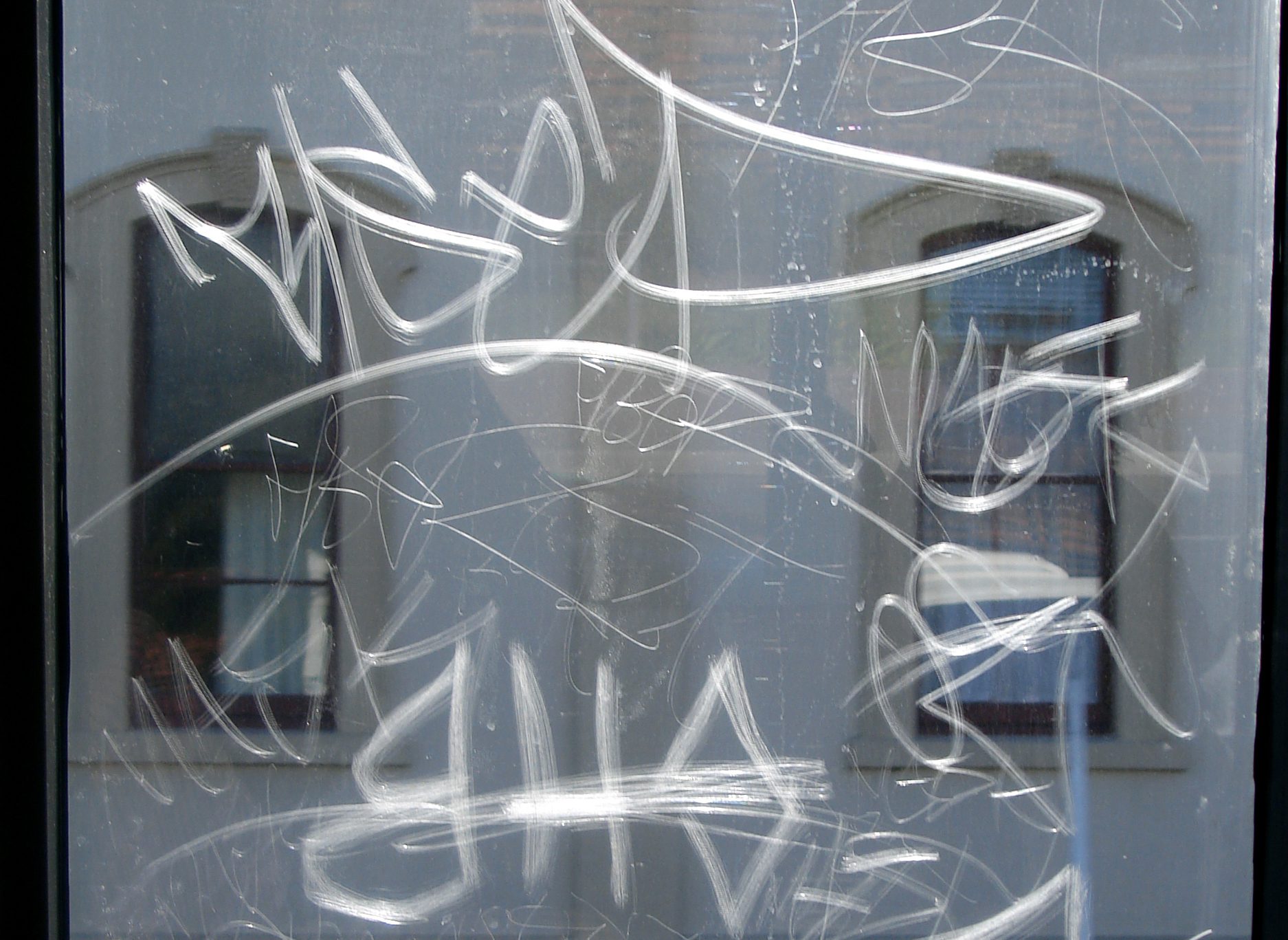 anti-graffiti-window-film-scratches Film in San Diego