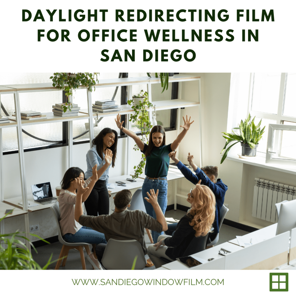 daylight redirecting film office san diego