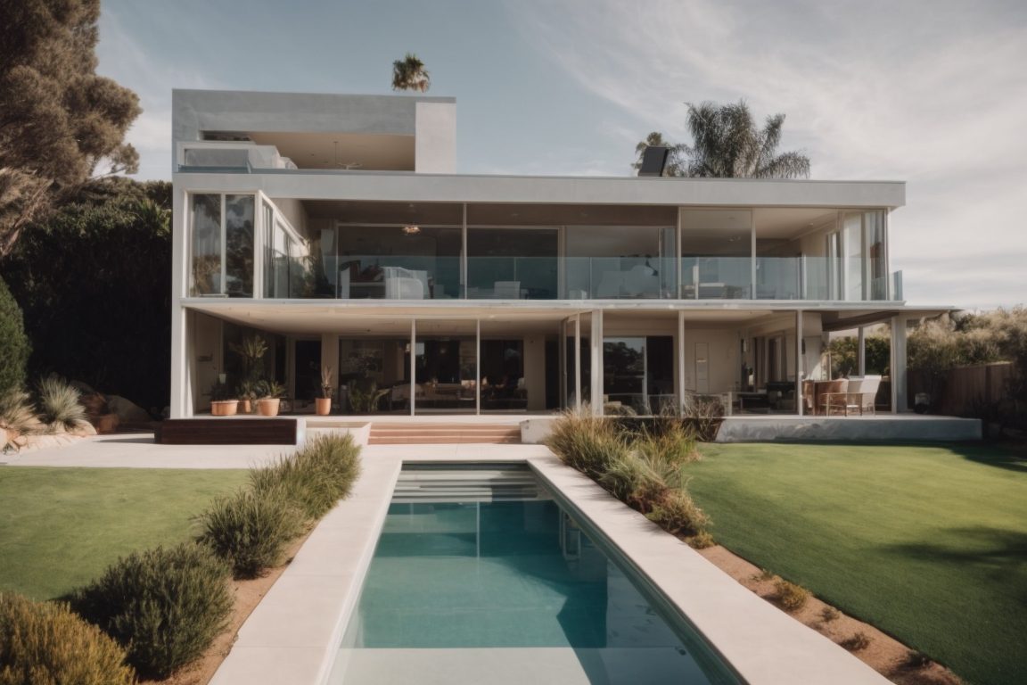 San Diego home with energy-efficient window tint film