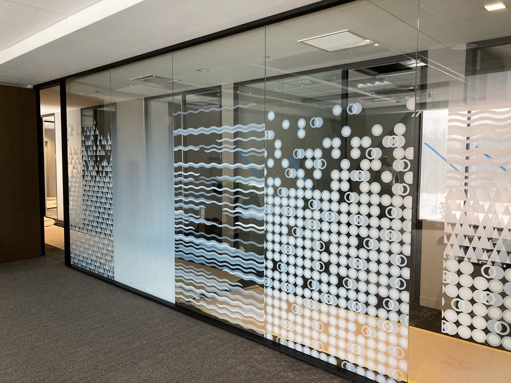frosted window film San Diego